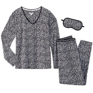 DKNY Sleep Jogger Set With Eye Mask 3 piece NWT XL